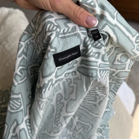 Ermenegildo Zegna [Set] Print Shirt + Swim Shorts
